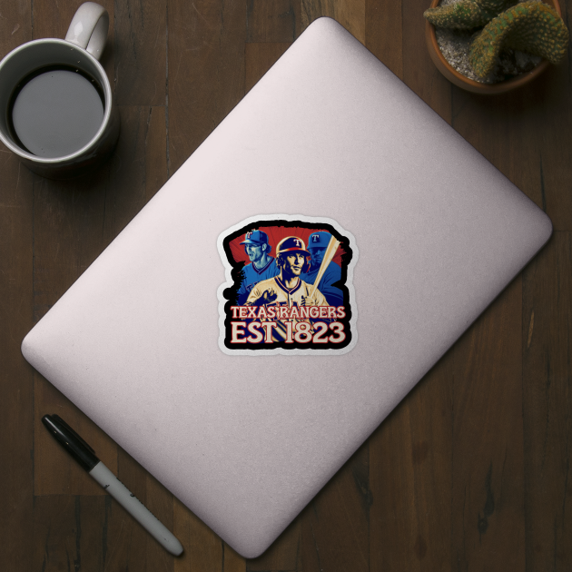 TEXAS RANGERS EST 1823 by Pixy Official